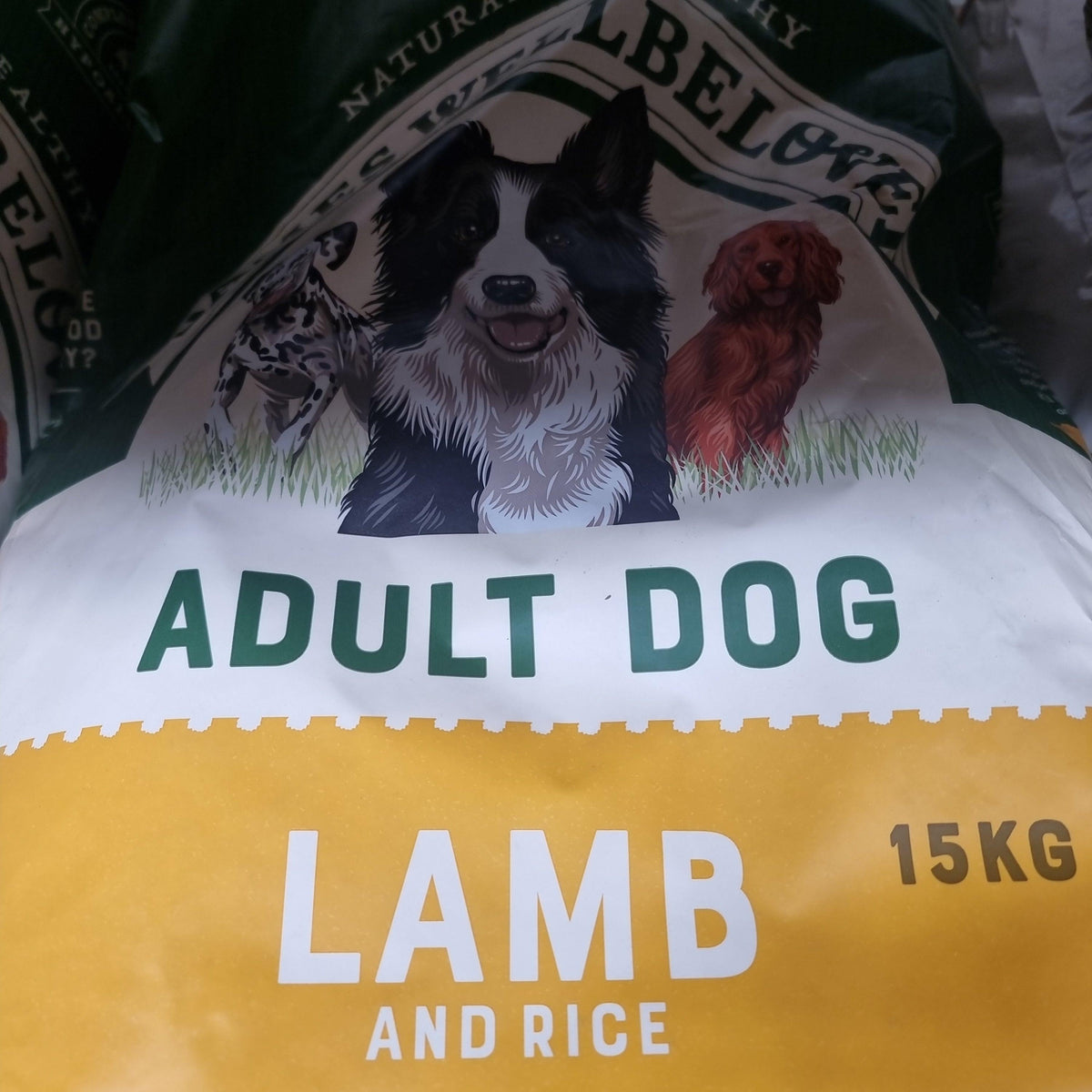 James Wellbeloved Adult Lamb & Rice Dry Dog Food 15kg