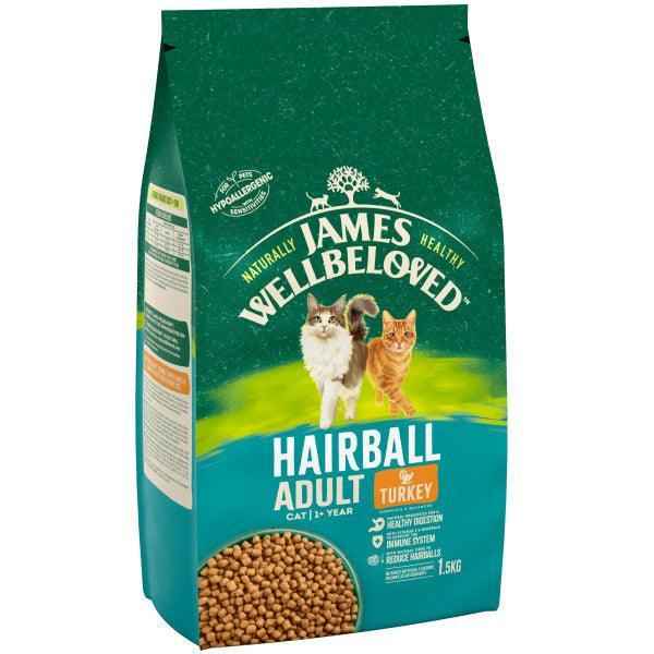 James Wellbeloved Cat Adult Hairball Turkey