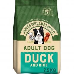 James Wellbeloved Dog Adult Duck & Rice 7.5kg
