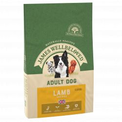 JAMES WELLBELOVED Lamb & Rice Kibble Adult Maintenance 7.5kg