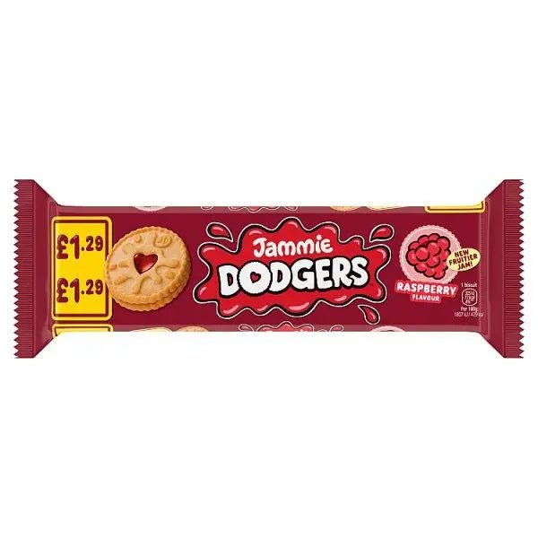 Jammie Dodgers Raspberry Flavour 140g (Case of 15)