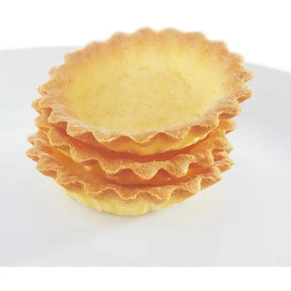 Jean Ducourtieux Fluted Sweet Butter Tart Cases 240 x 5.6g (1.344kg) (Case of 1)