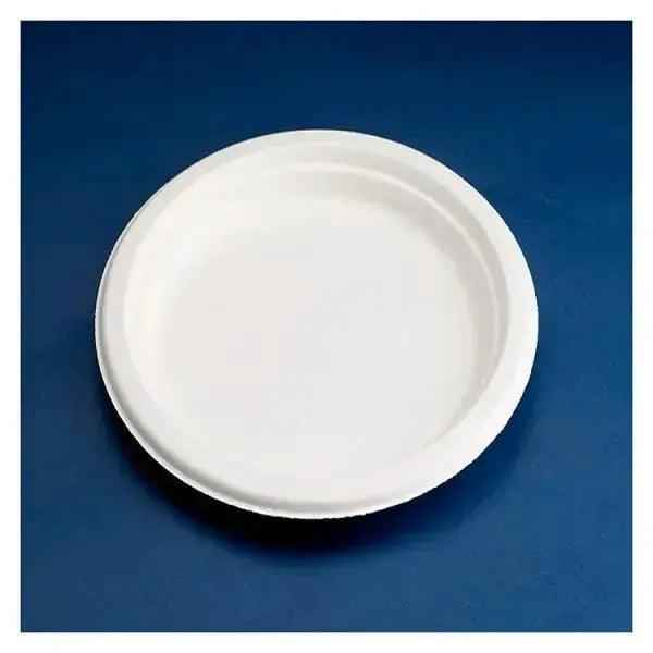 Jena Eco 50 Compostable 26cm Bagasse Plates