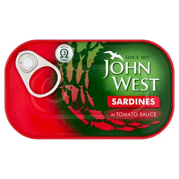 John West Sardines in Tomato Sauce 120g (Case of 12)