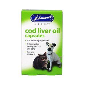 JVP Cod Liver Oil Capsules 40 capsules - Case of 6