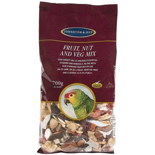 Johnston and Jeff Fruit Nut and Vegetables Mix 700g - Case of 6
