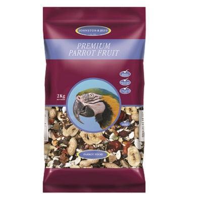 Johnston and Jeff Premium Parrot Fruit 2kg - Case of 6