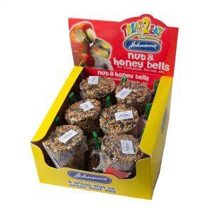 JVP Cockatiel and Parrot Nut and Honey - Case of 15