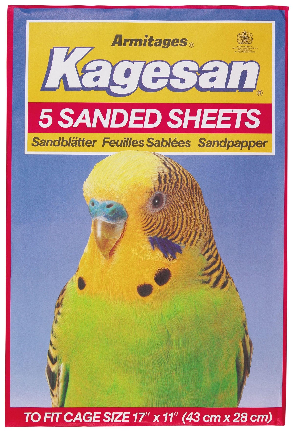 Kagesan Sand Sheets (43 x 27cm) x5 No.6 Red - Case of 12