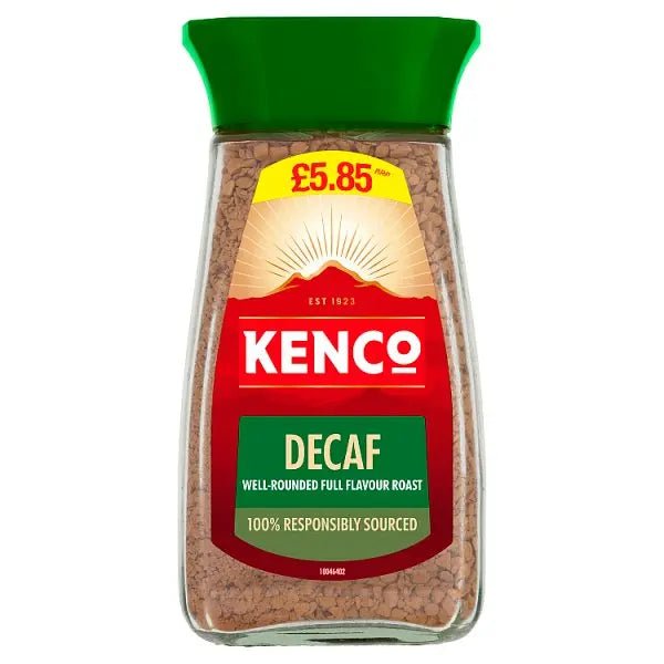 Kenco Decaf Instant Coffee 100g (Case of 6)