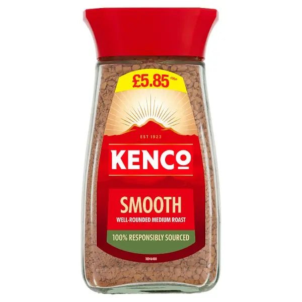 Kenco Smooth Instant Coffee 100g (Case of 6)