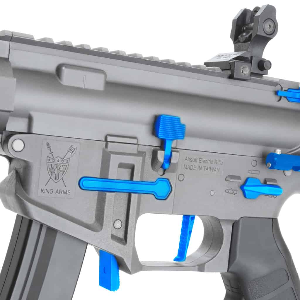 King Arms PDW 9mm SBR Long - Grey & Blue (Limited Edition)