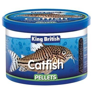 King British Catfish Pellets - 200g / 60g - Case of 6