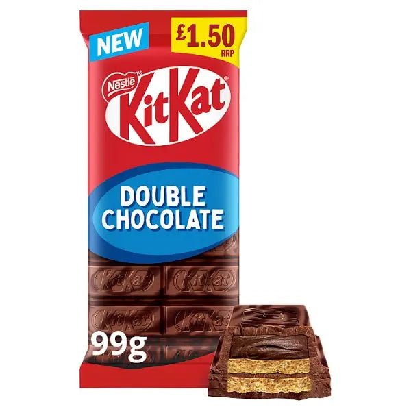 KitKat Double Chocolate Sharing Bar 99g (Case of 15)