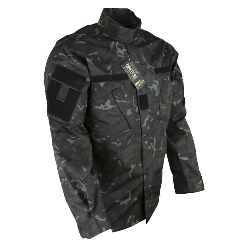 Kombat UK ACU Assault Shirt - BTP Black