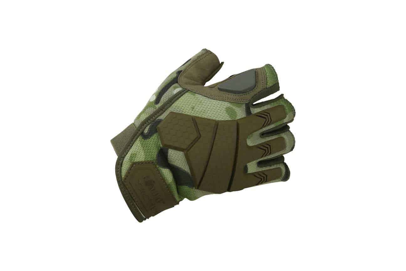 Kombat UK Alpha Fingerless Gloves - British Terrain Pattern
