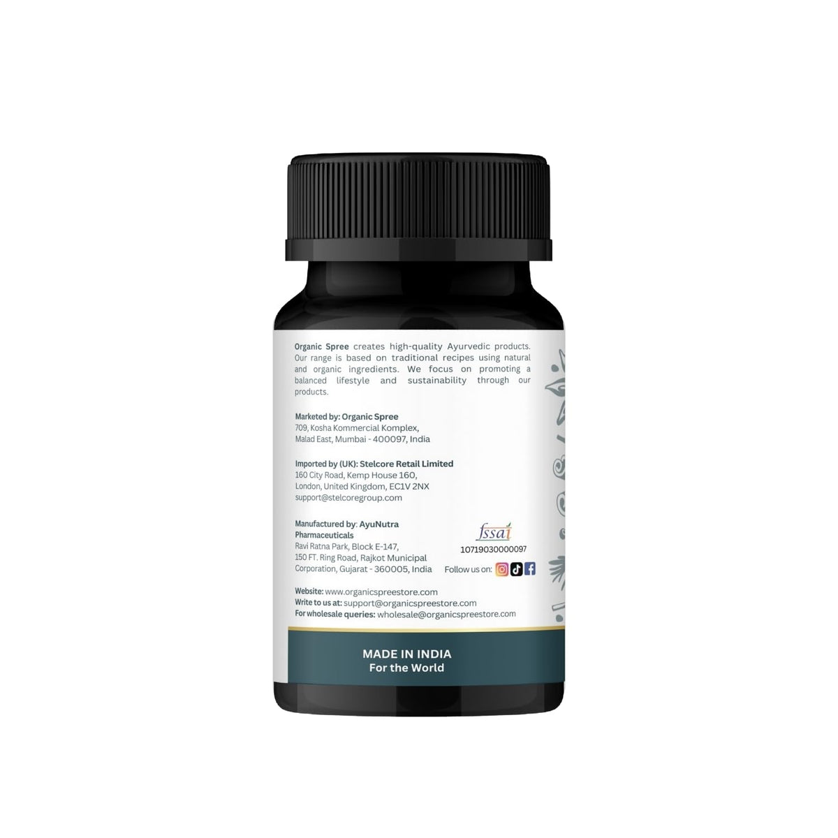 Punarnavadi Guggulu 120 Tablets – Organic Spree | Kidney Support | Ayurvedic Formulation | Vegetarian