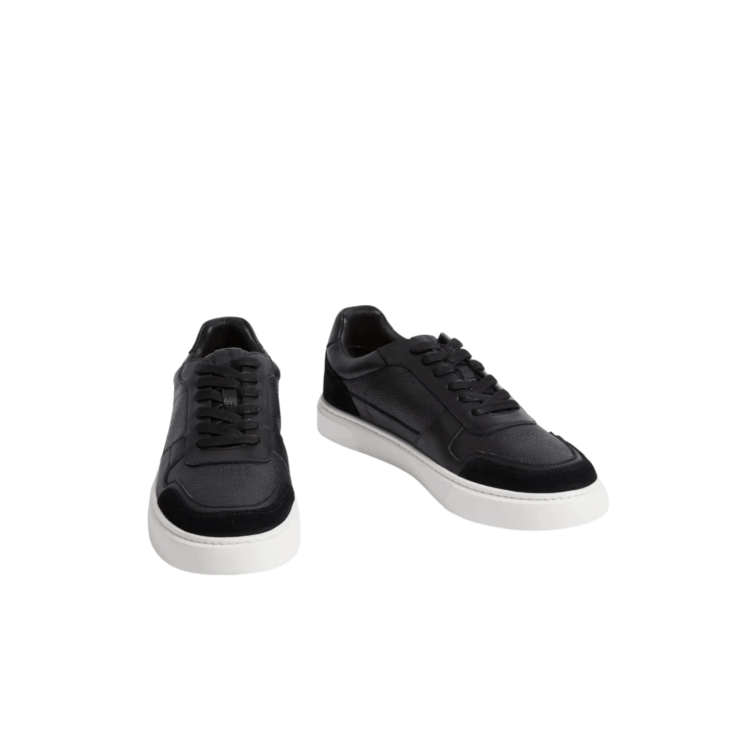 Leather Lace Up Performance Trainers with Freshfeet™