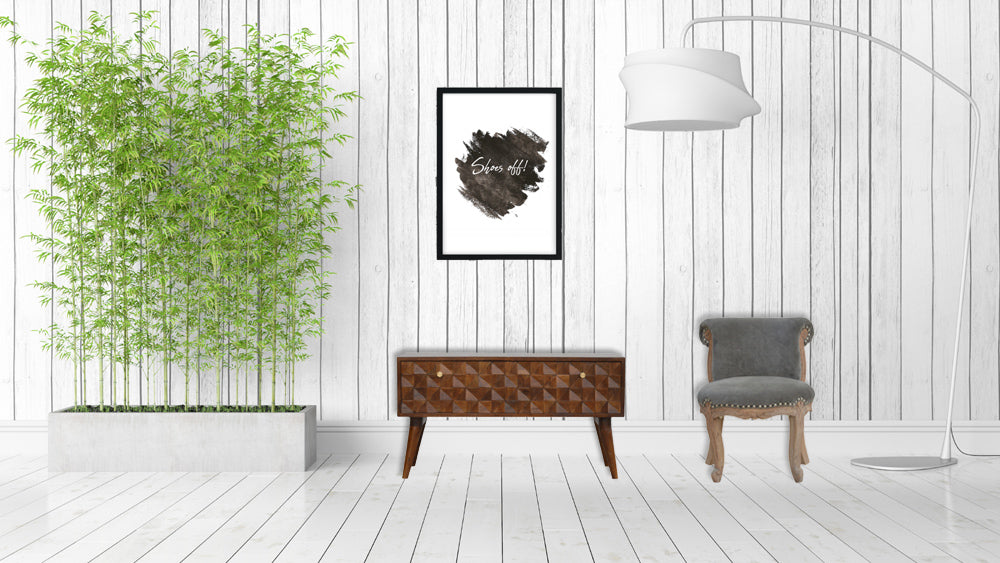 Chestnut Diamond Storage Bench