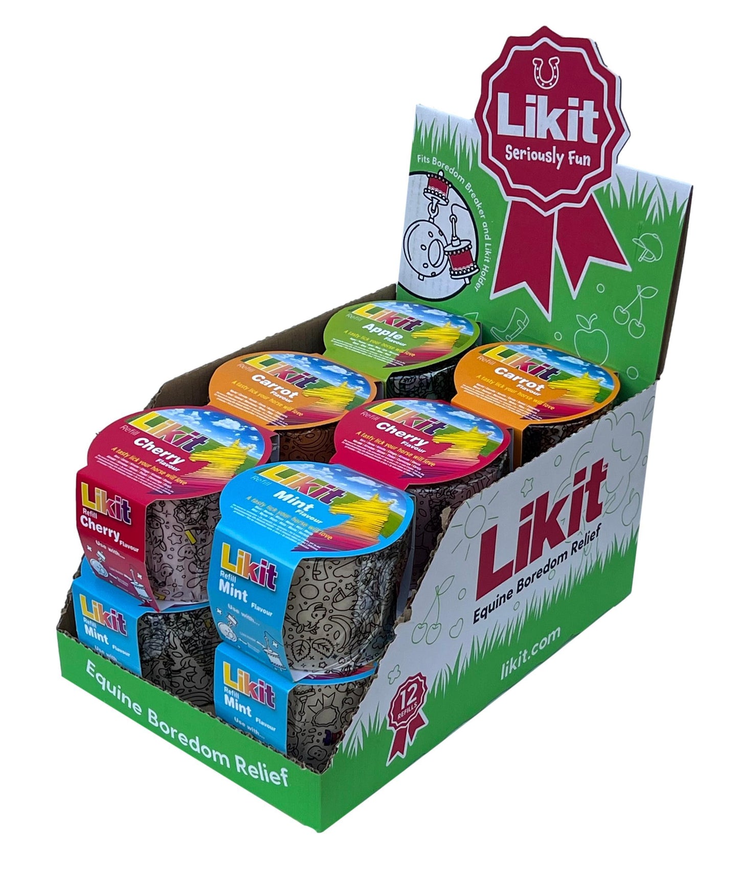 Likit Refill Assorted Flavours 650g - Case of 12