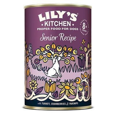 Lily's Kitchen Senior Recipe Dog Tins 400g - Case of 6