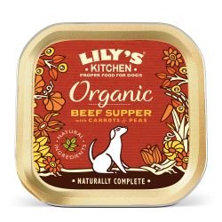 Lily's Kitchen Dog Organic Beef Supper 85g