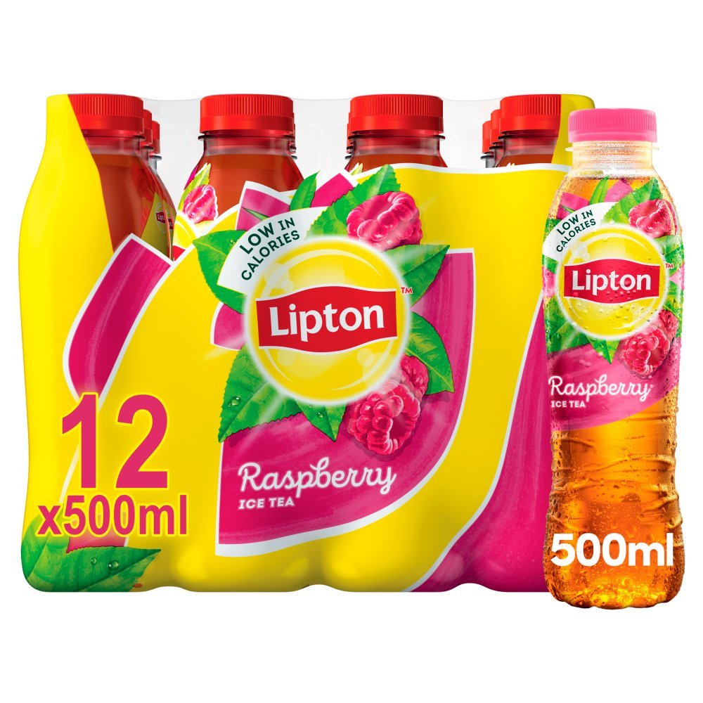 Lipton Raspberry Ice Tea PMP 500ml (Case of 12)