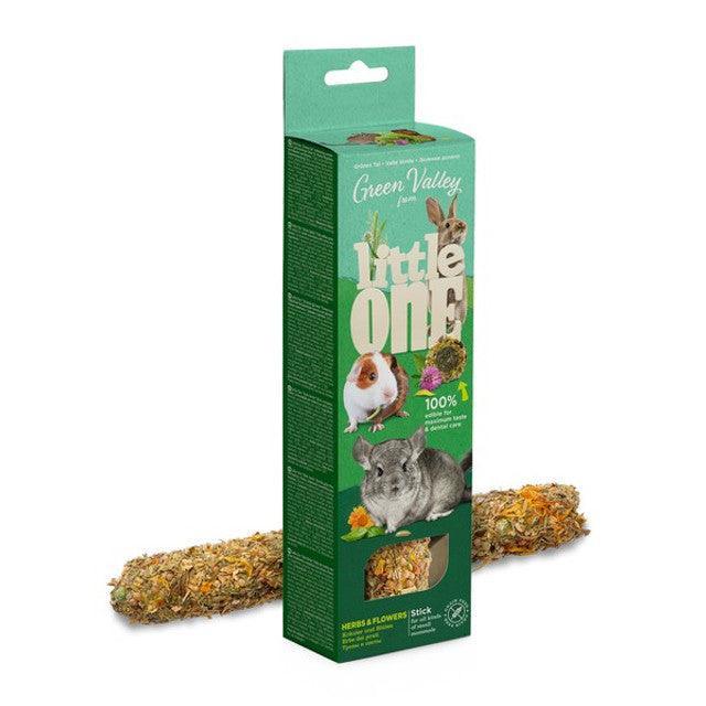 Little One Grainfree Stick for Pet Animals with Herbs 160g — Case of 8