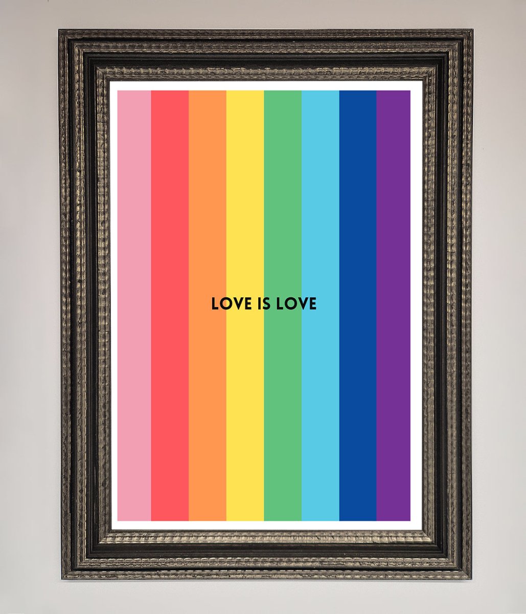 Love Is Love Framed Print