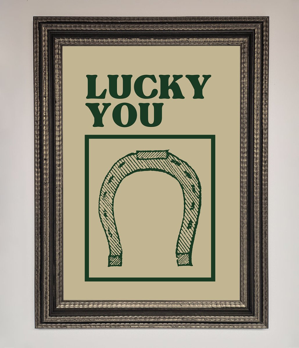 Lucky You Framed Wall Art