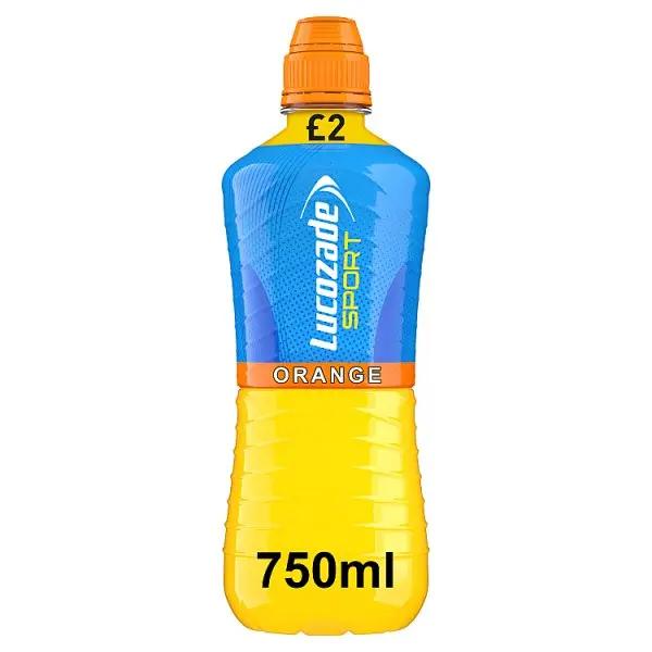 Lucozade Sport Drink Orange 750ml (Case of 12)