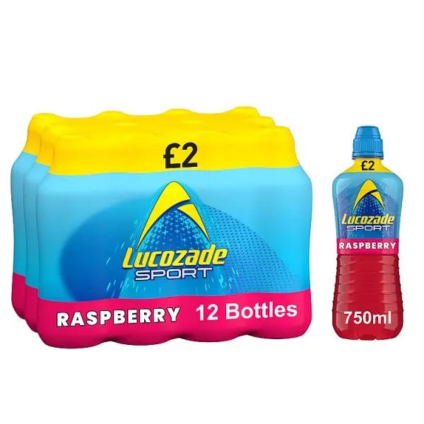 Lucozade Sport Drink Raspberry 750ml (Case of 12)
