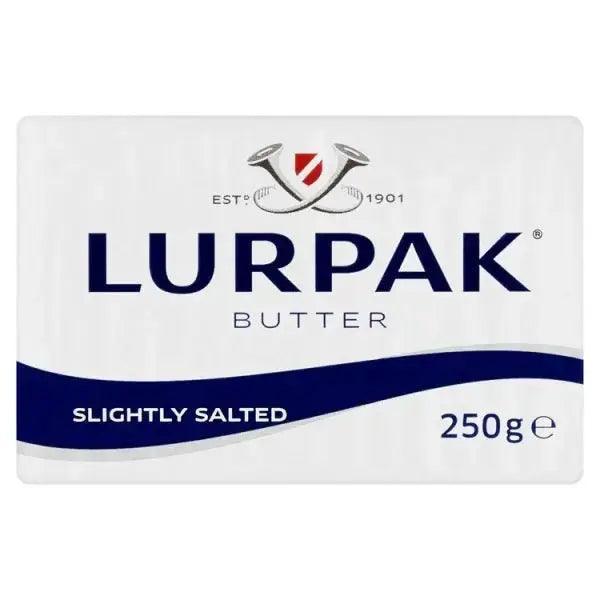 Lurpak Butter Slightly Salted 250g (Case of 10)
