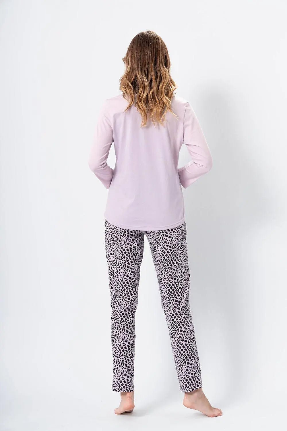 M-Max comfortable sleeping blouse and long pant pajamas