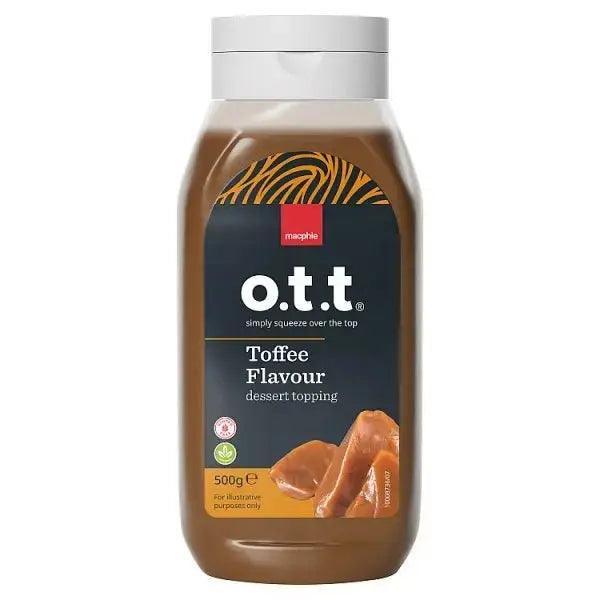 Macphie o.t.t® Toffee Flavour dessert topping 500g