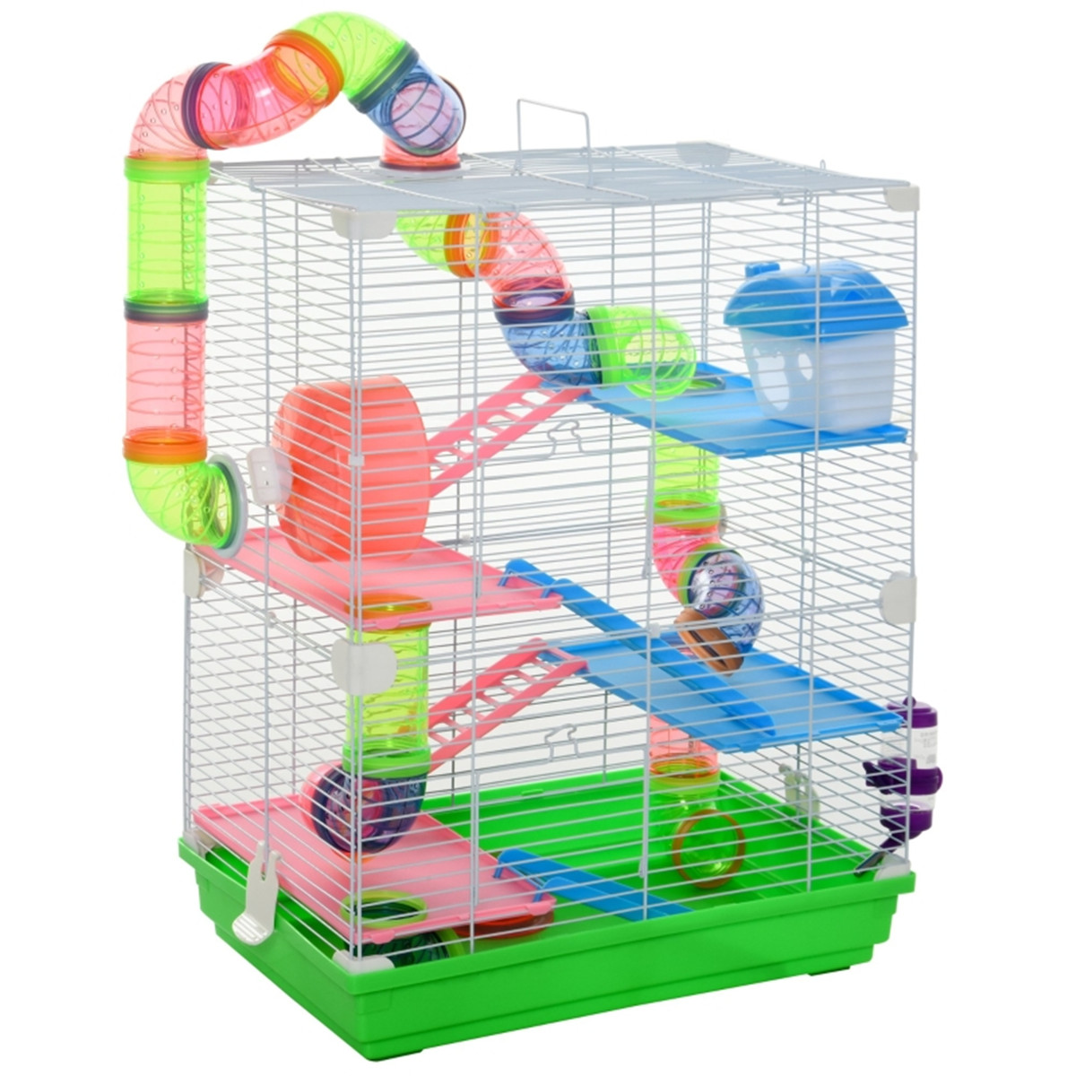 Hamster Cage 18" L x 11.75" W x 22.75" H (Without Tube and Water Bottle)