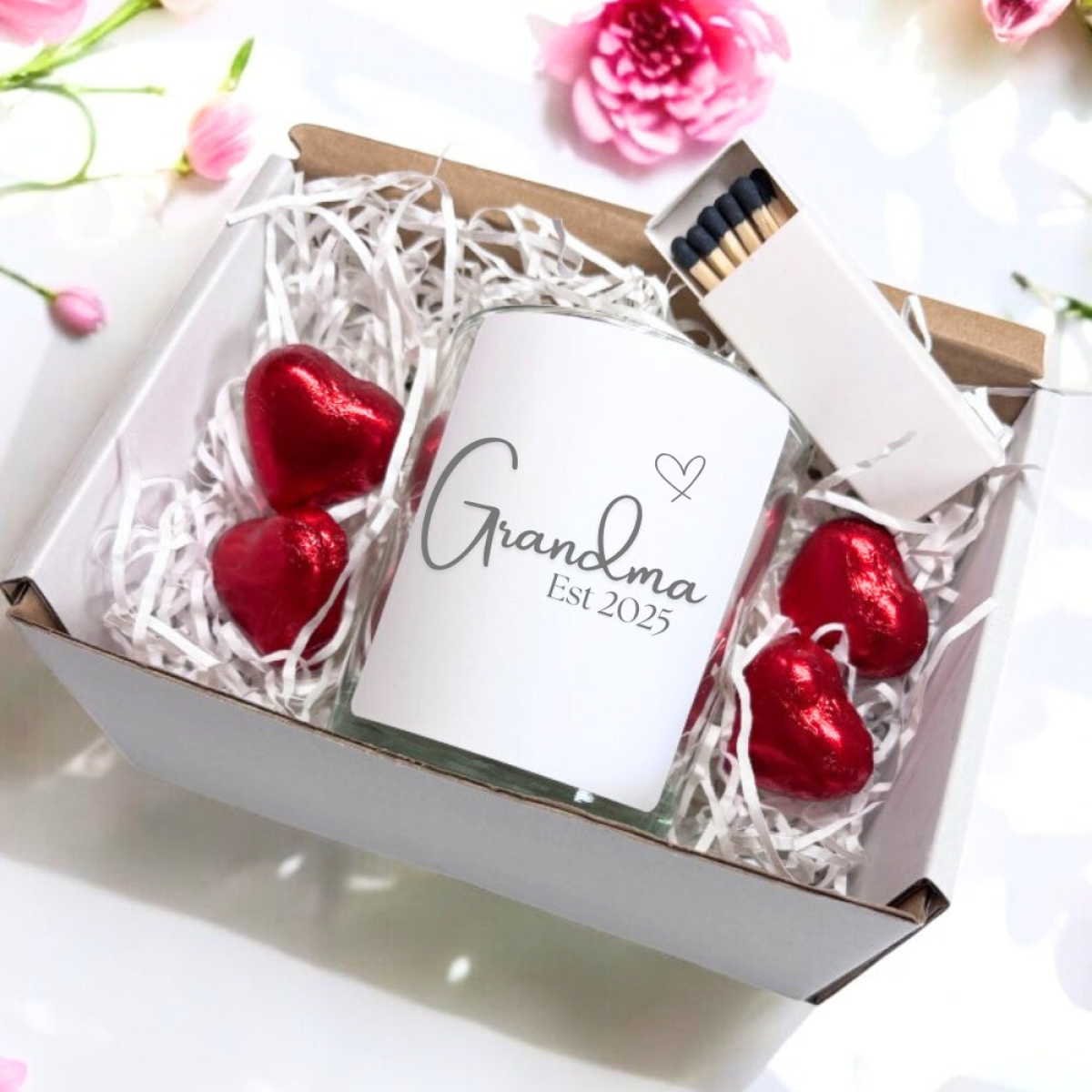 Grandma Est. 2025 Candle Gift Set |