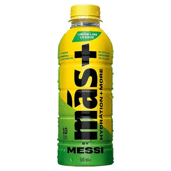 Más+ by Messi Limón Lime League 500ml (Case of 12)