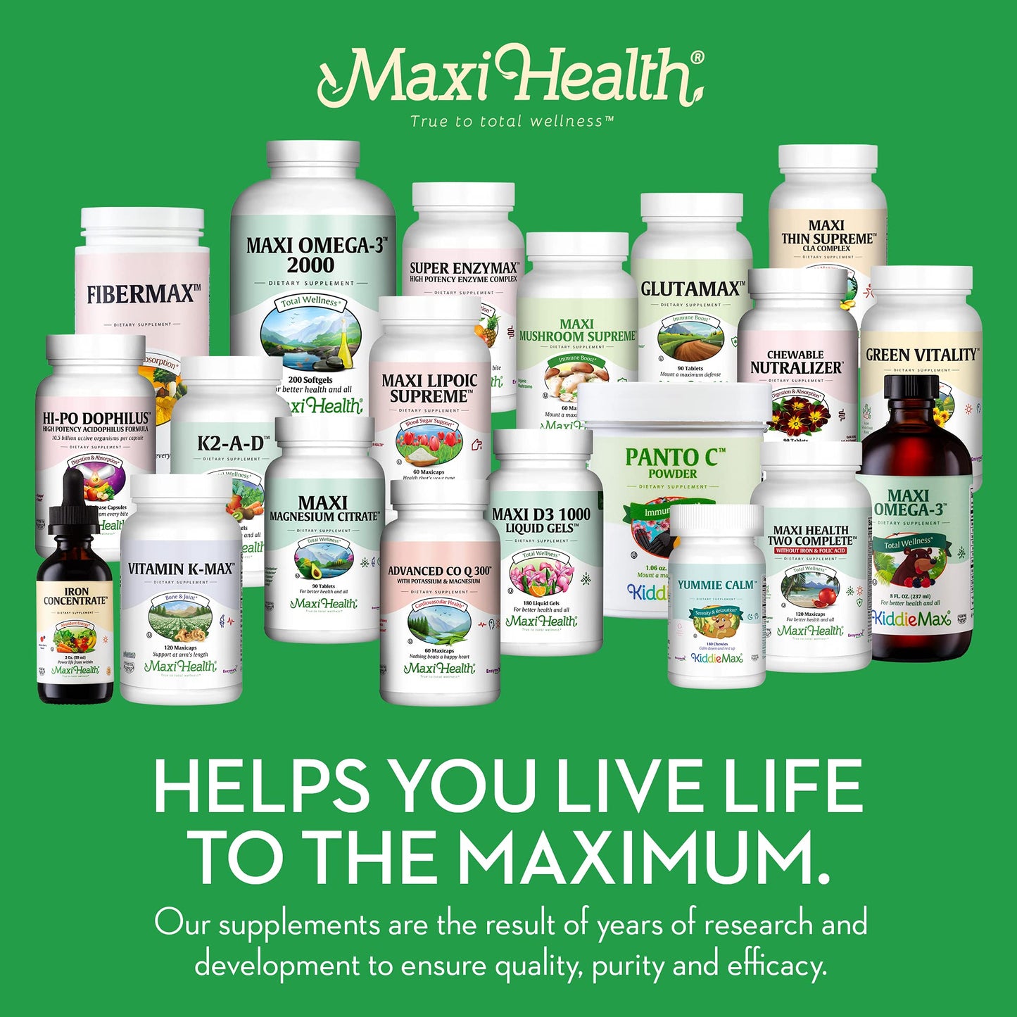 Maxi Health Multivitamin for Him – Teen Boys 12–17 | Energy & Immune Support