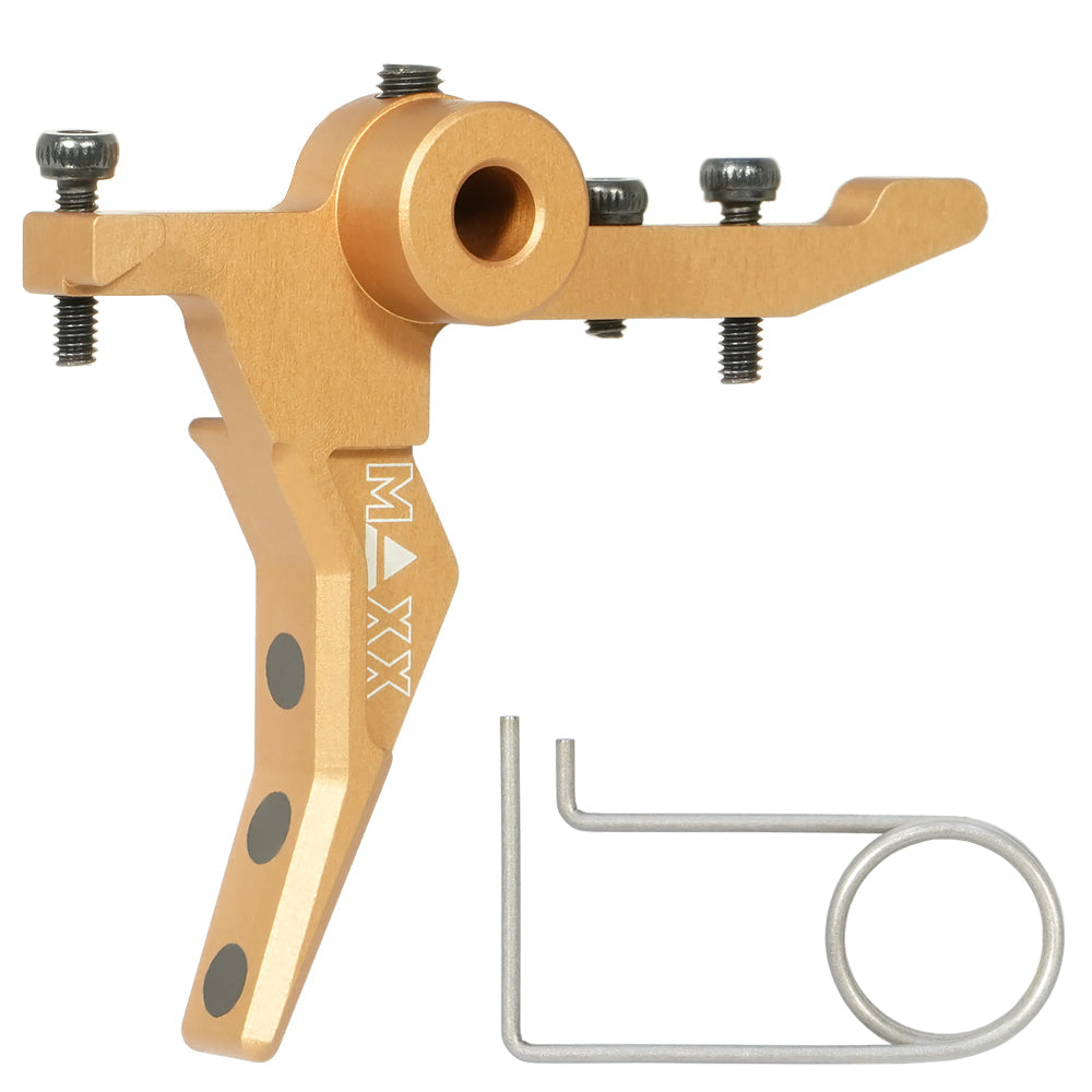 Maxx CNC Aluminum Advanced Speed Trigger (Style B) (Dark Earth ) For MTW