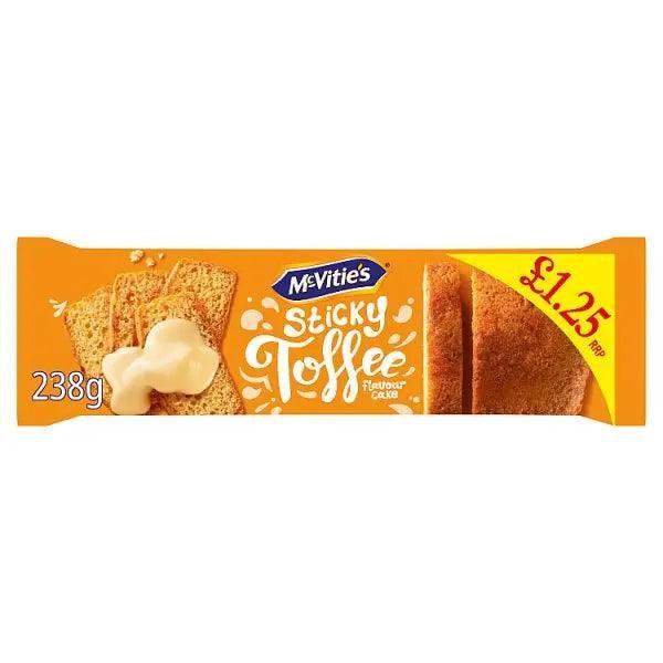 McVitie's Sticky Toffee Cake (Case of 8)
