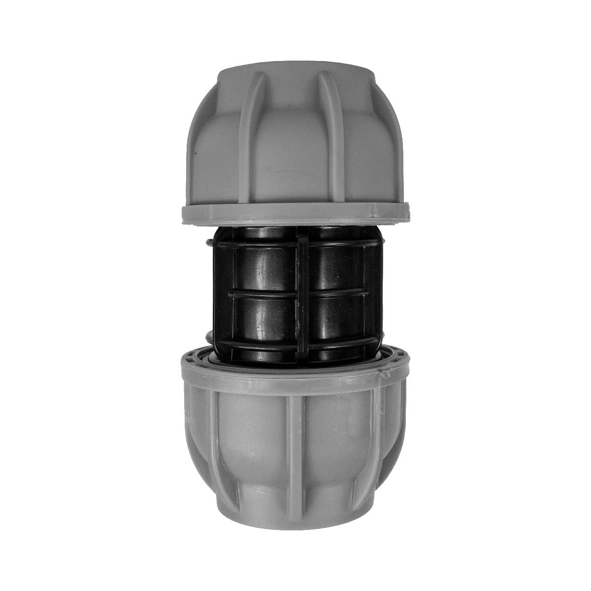 MDPE Straight Joiner 50mm Drip Irrigation Fitting Pipe and Water Fitting