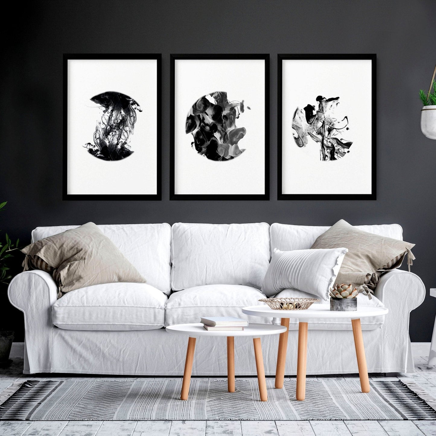 Minimalistic wall art | set of 3 wall art prints