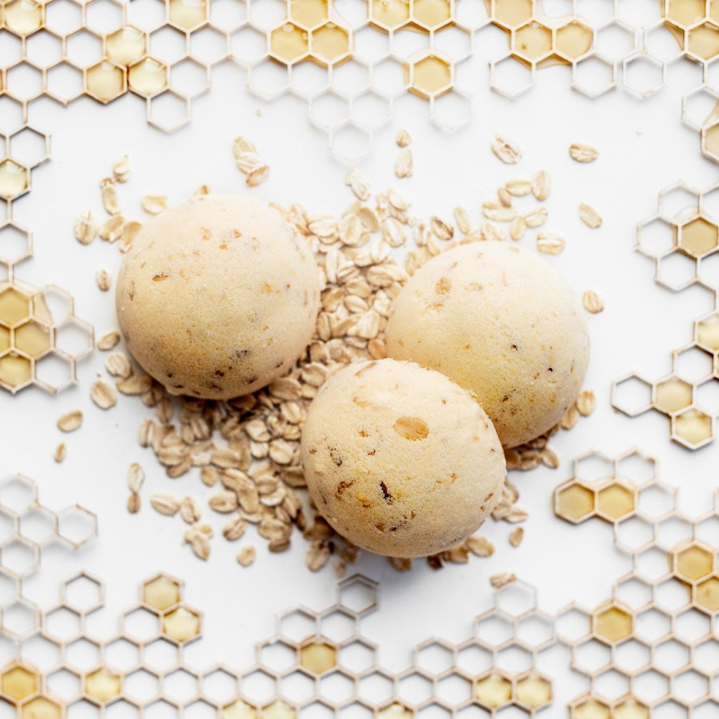 Bath Bomb Milk-Honey-Oat 60g