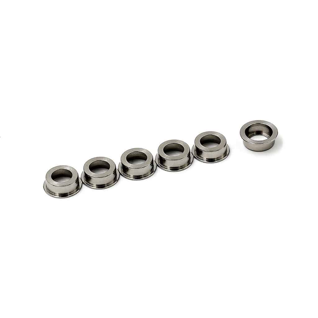 Modify 6.1mm Stainless Steel Modular Gearset Bushings