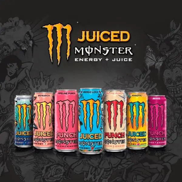 Monster Energy Drink Pacific Punch 500ml (Case of 12)