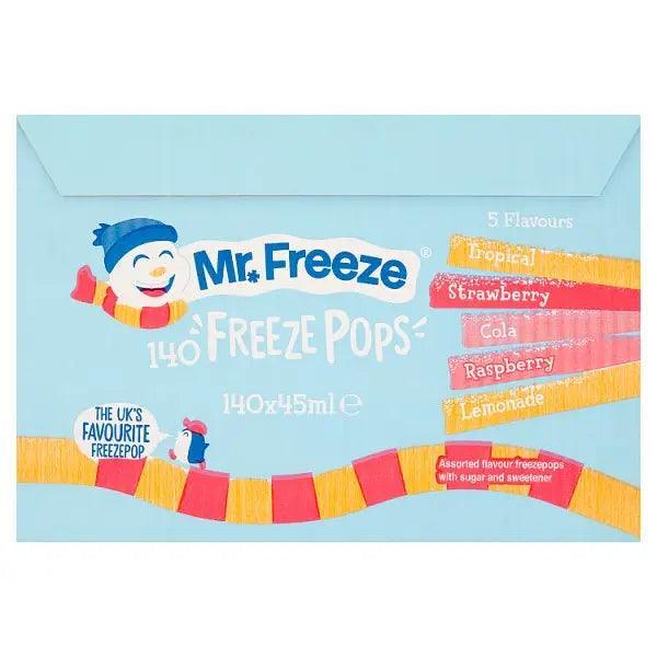 Mr. Freeze Freeze Pops 140 x 45ml (Case of 140)