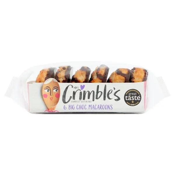 Mrs Crimble's 6 Big Choc Macaroons 195g (Case of 6)