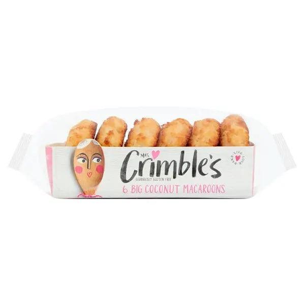 Mrs Crimble's 6 Big Coconut Macaroons 180g (Case of 6)