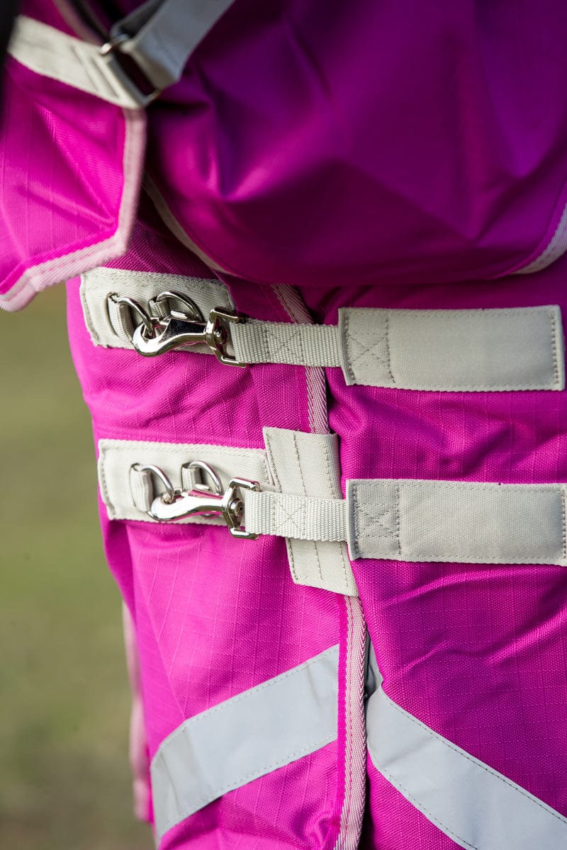 200G Detachable Neck Turnout Rug - Mulberry